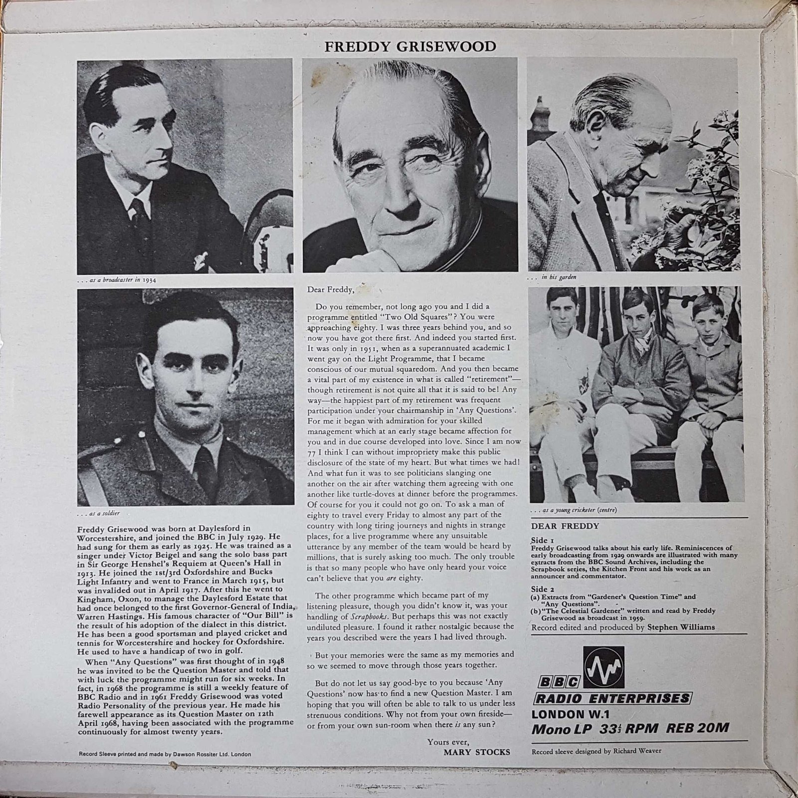 Back cover of REB 20